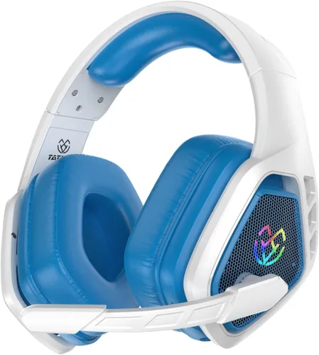 Miniatura 11 de Tatybo Wireless Gaming Headset for PC, 2.4 Ghz USB & Type-C Gaming Headphones with Microphone, 30H Battery Bluetooth Headphones for Switch, Laptop