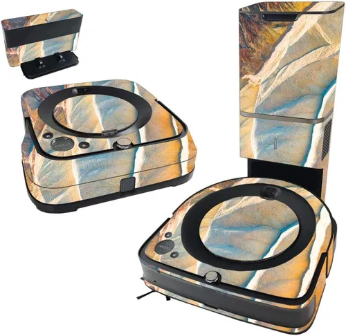 Miniatura 22 de MightySkins Skin compatible con iRobot Roomba s9+ Vacuum & Braava Jet m6 Bundle – Blue Canyon Cubierta de vinilo duradera y única Fácil