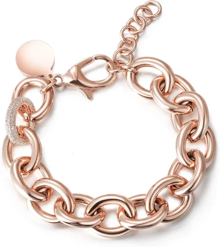 CIUNOFOR Pulsera de eslabones de selección múltiple inspirada en la marca de diseñador, joyería antigua para mujer, alambre vintage, para el día de