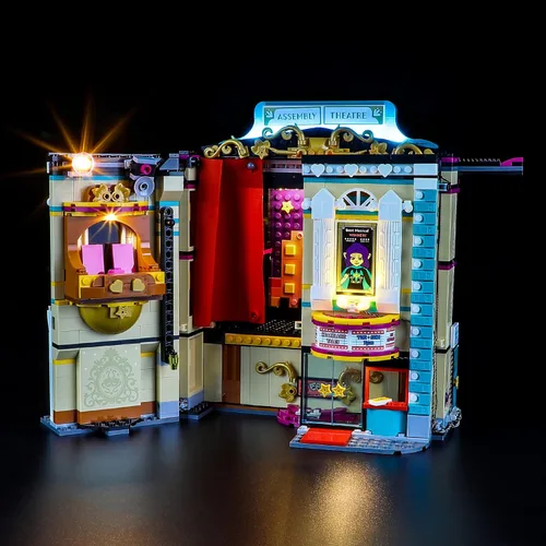 Miniatura 3 de BRIKSMAX Kit de iluminación LED para LEGO-41714 Andrea's Theater School - Compatible con el modelo de bloques de construcción de Lego Friends- No