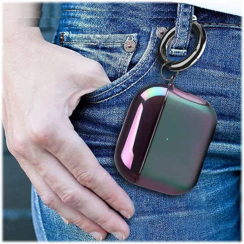 Miniatura 6 de SaharaCase Hybrid-Flex Series - Funda y kit para Apple AirPods 3 (3ª generación 2021) [Robusto] Protección de cuerpo completo, agarre antideslizante