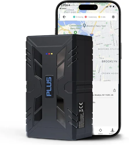 REWIRE SECURITY 104-Plus - Rastreador GPS magnético 4G para vehículo, fácil montaje, se adapta a automóviles, camiones, furgonetas y motocicletas,