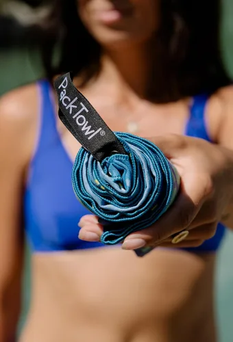 Miniatura 9 de PackTowl Toalla personal ultraligera de microfibra para acampada y viaje, estampado Balance, para el cuerpo