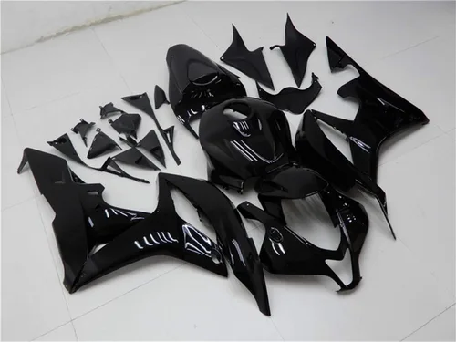 Miniatura 3 de Carenado negro brillante para Honda 2007 2008 CBR600RR CBR 600RR nueva inyección ABS plásticos cuerpo kit cuerpo trabajo 07 08