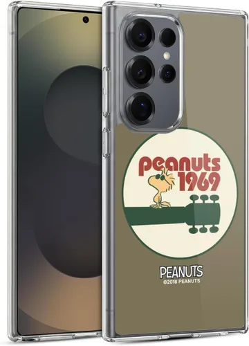 Miniatura 301 de Head Case Designs Funda de gel Woodstock 50th con licencia oficial de Peanuts Snoopy Guitar 1969 [protección de grado militar] compatible