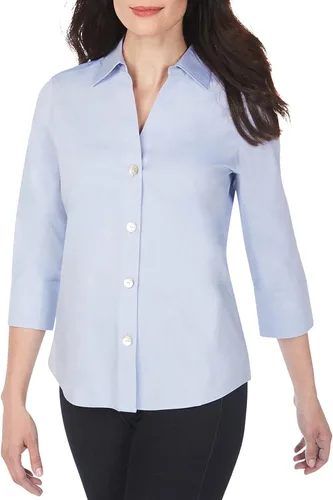 Miniatura 2 de Foxcroft - Camiseta de manga corta para mujer, sin hierro, sin necesidad de plancha