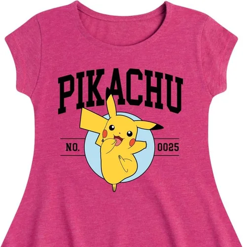 Miniatura 2 de Hybrid Apparel - Pokémon - Grupo Eevee - Vestido ajustado y acampanado para niñas jóvenes