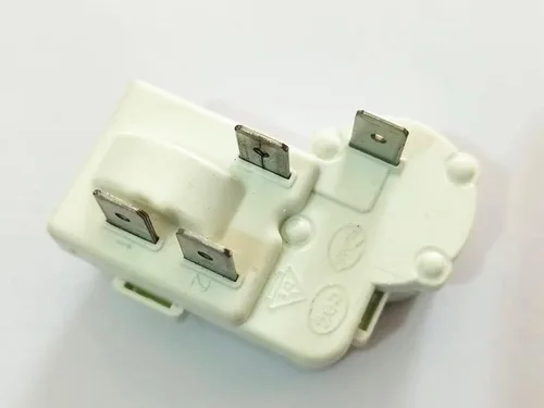 Miniatura 6 de Relé de arranque PTC del compresor del protector de carga del refrigerador de 4 pines Se adapta al congelador Haier Siemens Hotpoint ZHB65-120P15