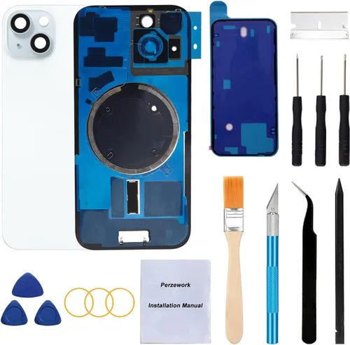 Miniatura 31 de Reemplazo de cristal trasero OEM para iPhone Xs de 5.8 pulgadas con kit de herramientas de reparación y adhesivo preinstalado (Oro)