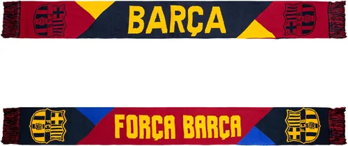 Miniatura 2 de Icon Sports Bufanda de fútbol con licencia oficial del FC Barcelona, unisex para adultos