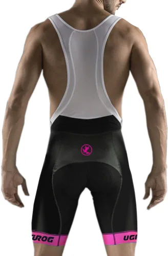 Miniatura 37 de UGLY FROG Designs - Pantalones cortos de ciclismo con pantalones cortos con peto, pantalones cortos de ciclismo Pro/BIP, acolchado 3D Coolmax