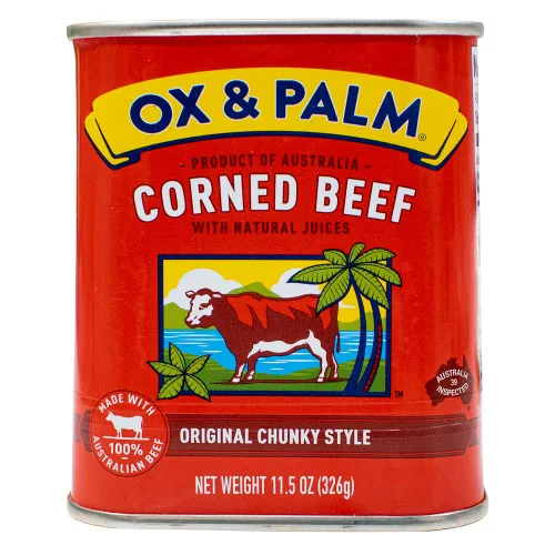Miniatura 7 de Ox & Palm Carne en Conserva de Res Estilo Chunky Original, 7 Onzas (Paquete de 12)