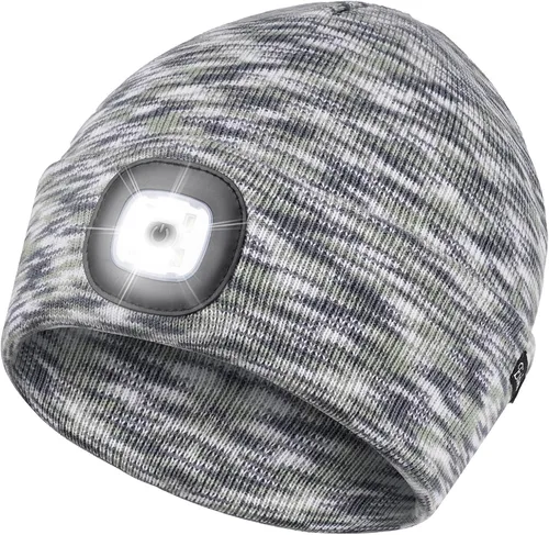 Miniatura 46 de Etsfmoa Gorro unisex con la luz, regalos para hombres, papá, padre, gorras recargables por USB