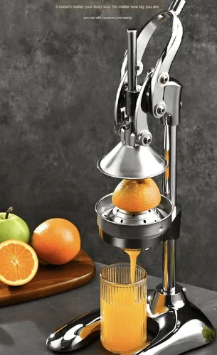 Miniatura 2 de Exprimidor de naranja de hierro fundido de cocina, exprimidor manual de cítricos, exprimidor manual grande, adecuado para naranja, limón, lima, jugo