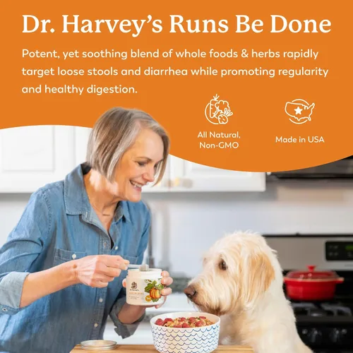 Miniatura 4 de Dr. Harvey's Runs Be Done Suplemento antidiarreico para el tracto digestivo para perros (7 onzas)