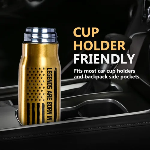 Miniatura 5 de Vprintes October Legends - Vaso de acero inoxidable de 17 onzas, divertidos regalos de cumpleaños para hombres, él, papá, marido, novio, hijo, tío