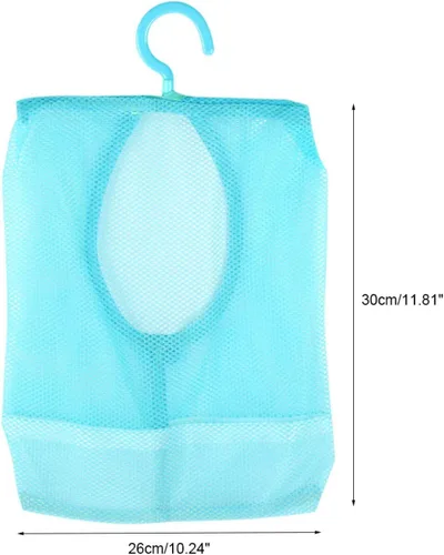 Miniatura 3 de Agatige Bolsa de pinzas para ropa con colgador, multiusos, para colgar bolsas de malla, calcetines, ropa interior, almacenamiento para baño