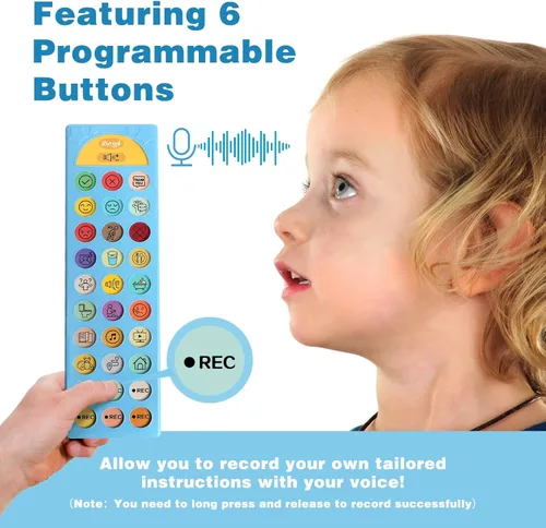 Miniatura 4 de Joyreal Dispositivo AAC para Autismo, Herramientas de Comunicación No Verbal para Terapia del Habla y Rehabilitación de Accidente Cerebrovascular.
