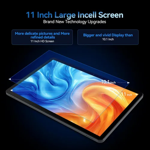 Miniatura 4 de 2025 La última tableta Android 15 de 11 pulgadas con celular dual 4G, tabletas Octa-Core con 128 GB de ROM 16 GB de RAM 1 TB Expand, tabletas