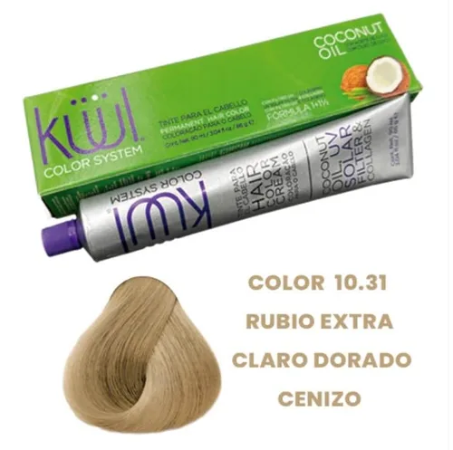 Miniatura 5 de Fantasy Nails Küül Color System, DORADOS (10.31 RUBIO EXTRA CLARO DORADO CENIZO), 3.04 onzas líquidas