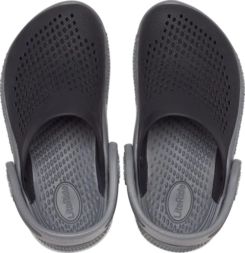 Miniatura 4 de Crocs Zuecos Literide 360 unisex para niños, NegroGris (Slate Grey), 9 Bebé mayor