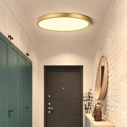 Miniatura 10 de Lámpara de techo LED de montaje empotrado de 12 pulgadas, 24 W (equivalente a 240 W), 3200 lm, luz blanca diurna de 5000 K, IP40, luces de techo