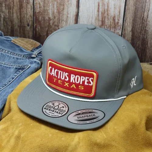Miniatura 13 de HOOEY Adjustable Snapback Trucker Hat with Cactus Ropes Logo