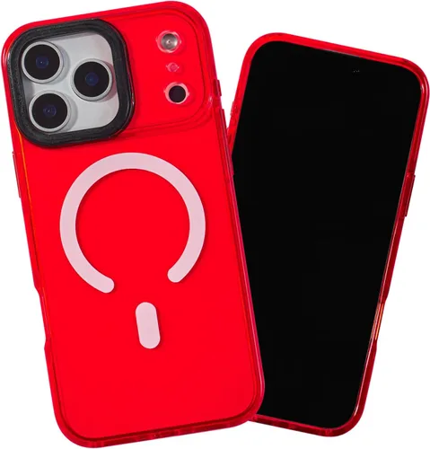 Miniatura 76 de SteepLab Funda de barrera para iPhone 13, protección de 360 grados que absorbe impactos con bisel elevado y colores llamativos (cielo azul brillante)