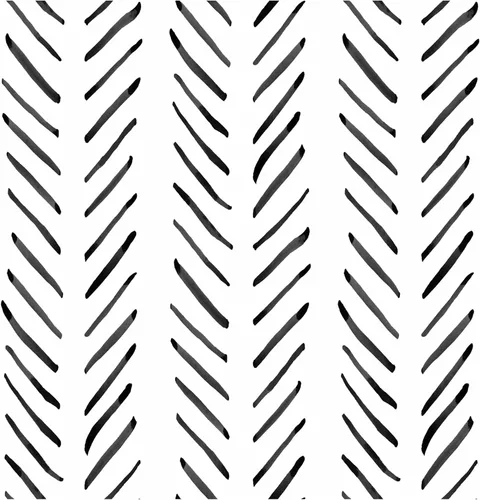 Miniatura 12 de HAOKHOME Papel tapiz de vinilo adhesivo extraíble con diseño de rayas en blanco y negro para gabinete de baño, papel de contacto de vinilo extraíble
