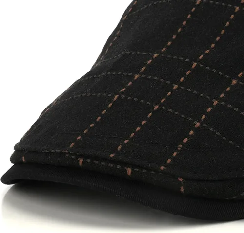 Miniatura 6 de M MOACC Hombres Newsboy Gorras de algodón con hebilla ajustable Boina Sombrero Plano Conducción Cabbie Gatsby Sombreros