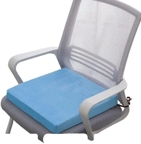 Miniatura 2 de Cojín de asiento Cojín De Asiento De Látex Natural, Almohada Ortopédica Para Sentarse, Cojín De Ciática, Antidecúbito, Alivio Del Dolor, Silla De