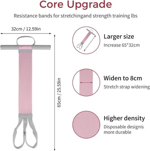 Miniatura 4 de Resistance Bands for Women Men - Non-Slip Exercise Bands for Glutes, Legs, Arms & Full Body Workout, Home Gym Strength Training, Physical Therapy