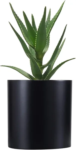 Miniatura 8 de FaithLand maceta, se adapta perfectamente a soportes modernos o de mediados de siglo, tapón para drenaje y malla de drenaje, maceta para plantas