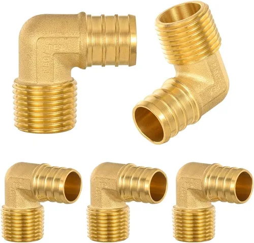 Miniatura 19 de Paquete de 2 adaptadores hembra Pex X 1 pulgada FIP de 1 pulgada, tubo Pex de 1 pulgada a rosca hembra NPT de 1 pulgada, puerto completo, sin plomo