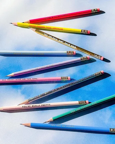 Miniatura 6 de Ban.do - Juego de lápices de colores para escribir de 10 unidades, lápices de grafito #2 preafilados para adultos de la escuela/oficina, lápices