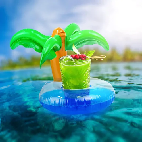 UNICORN ELEMENT Juego de 9 piezas de accesorios de natación para muñecas de 11.5 pulgadas, flotadores de piscina, anillo de fiesta, soporte inflable