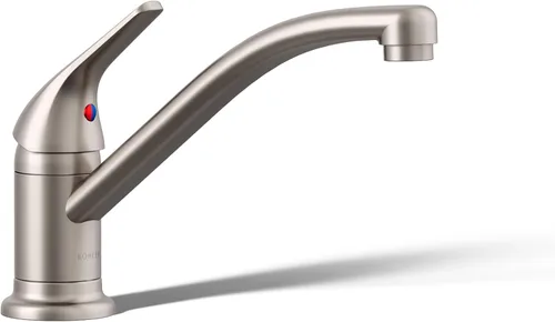 Miniatura 19 de KOHLER 30612-CP Jolt - Grifo extraíble para fregadero de cocina, cabezal rociador de dos funciones, control táctil, 1.5 GPM, diseño elegante, cromo