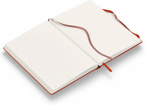 Miniatura 2 de LEUCHTTURM1917 - Cuaderno de tapa dura mediano A5 con 251 páginas numeradas para escritura y diario (Rojo zorro, con puntos)
