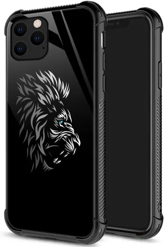Miniatura 31 de ZHEGAILIAN Funda para iPhone 11, protección de grado militar, esquinas a prueba de golpes, funda antiarañazos para iPhone 11, nebulosa verde