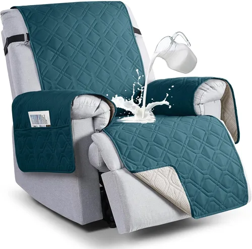 Miniatura 22 de VANSOFY Fundas 100% impermeables para sillas reclinables, funda antideslizante para silla reclinable para perros, protector de muebles, funda