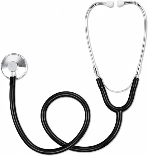 Skeleteen Doctor's - Estetoscopio de juguete para niños, juego de médico o enfermera, accesorios de disfraz y juguetes de utilería para niños, 1
