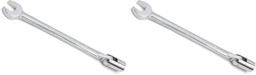 Miniatura 4 de Llave de enchufe de extremo abierto de cabeza flexible de 0.512 in/0.51 pulgadas, llave inglesa combinada de trinquete, llave de combinación