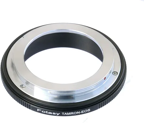 Miniatura 3 de Fotasy Adaptador ajustable de lente T2 a cañón EF EFS, adaptador de lente de telescopio de montaje en T, enfoque infinito, compatible con Canon DSLR