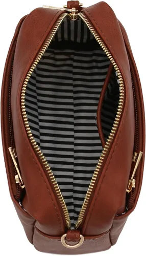 Miniatura 18 de FashionPuzzle Triple Zip Small Crossbody Bag