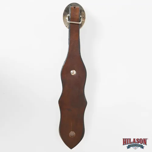 Miniatura 7 de HILASON Western Horse Tack Quick Change Buckle Slobber Straps Marrón oscuro