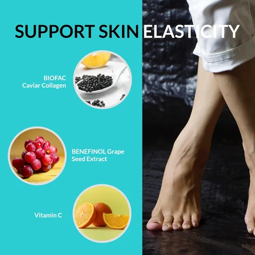 Miniatura 5 de UpNourish Suplemento para la salud de las venas y celulitis con colágeno de caviar, SOD DIMPLESS, MOROSIL, escoba de carnicero, castaño de indias