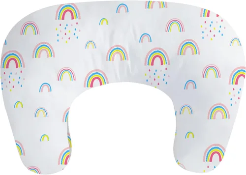 Little Grape Land Nueva almohada de lactancia para lactancia, almohada de lactancia más grande y posicionador con funda extraíble para más apoyo,