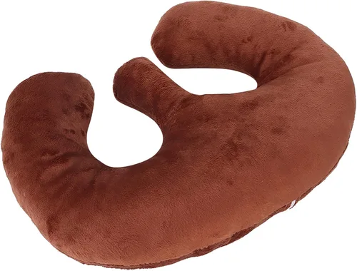 Miniatura 2 de Dioche Almohada de apoyo para senos de salón de belleza, cojín de masaje para mesas de masaje para aliviar la tensión del tratamiento (café oscuro)