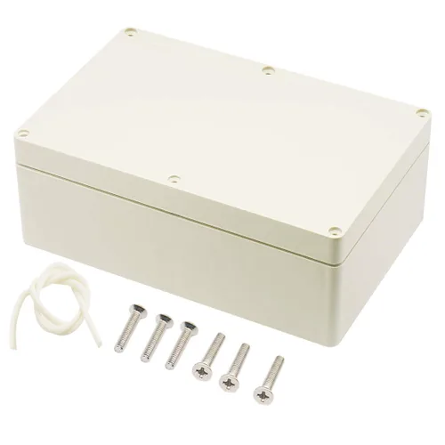 Miniatura 10 de Zulkit Caja de conexiones de plástico ABS a prueba de polvo impermeable IP65 Cajas eléctricas universales Caja de proyectos Gris 3.3 x 2.3 x 1.3
