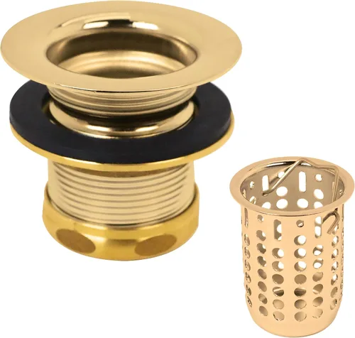 Miniatura 10 de Westbrass D218-12 Conjunto de drenaje de fregadero de lavandería y barra junior con cesta coladora extraíble, bronce aceitado Oil Rubbed Bronze